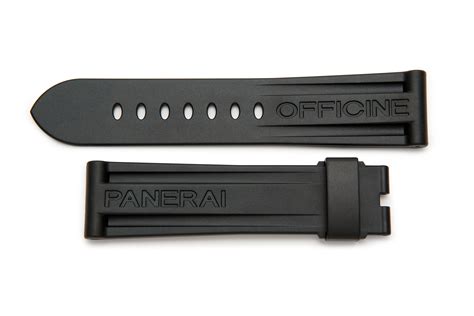 Panerai Beige rubber strap 24/22 